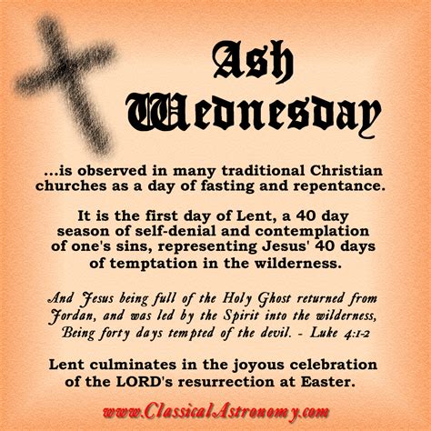 Ash wednesday pagan